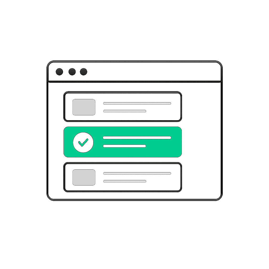 AI-suggested experiments dashboard